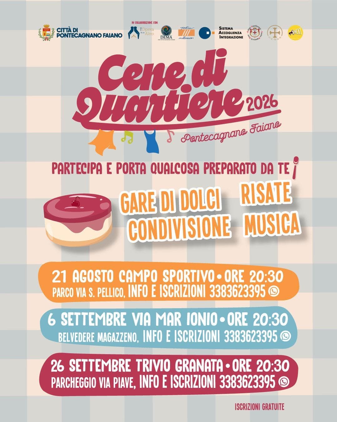 Cene di quartiere (seconda parte)