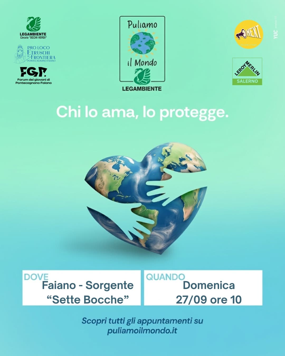 Puliamo il Mondo – Sorgente Sette Bocche